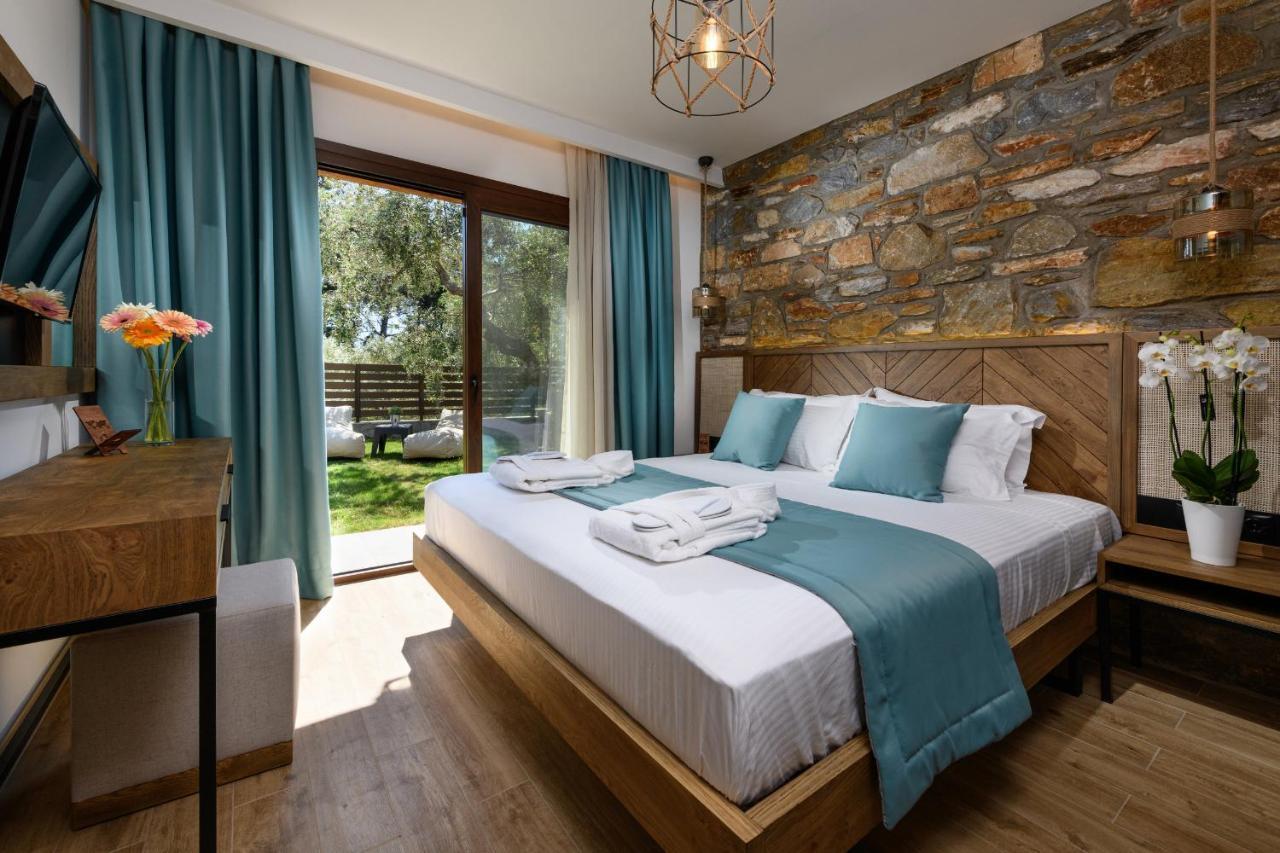 Villa La Terra Petra Skala Rachoni  Esterno foto